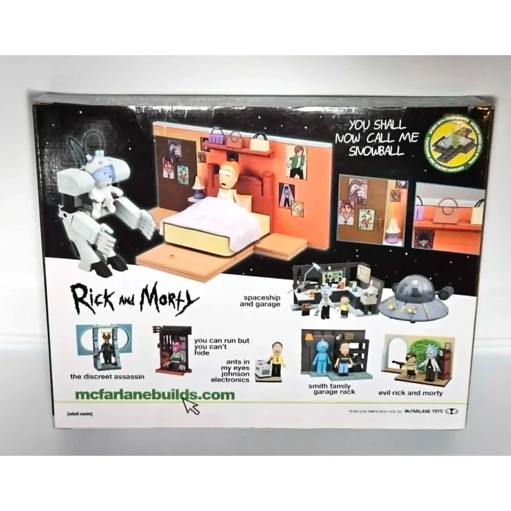 McFarlane Rick And Morty You Shall Now Call Me Snowball 129 pieces